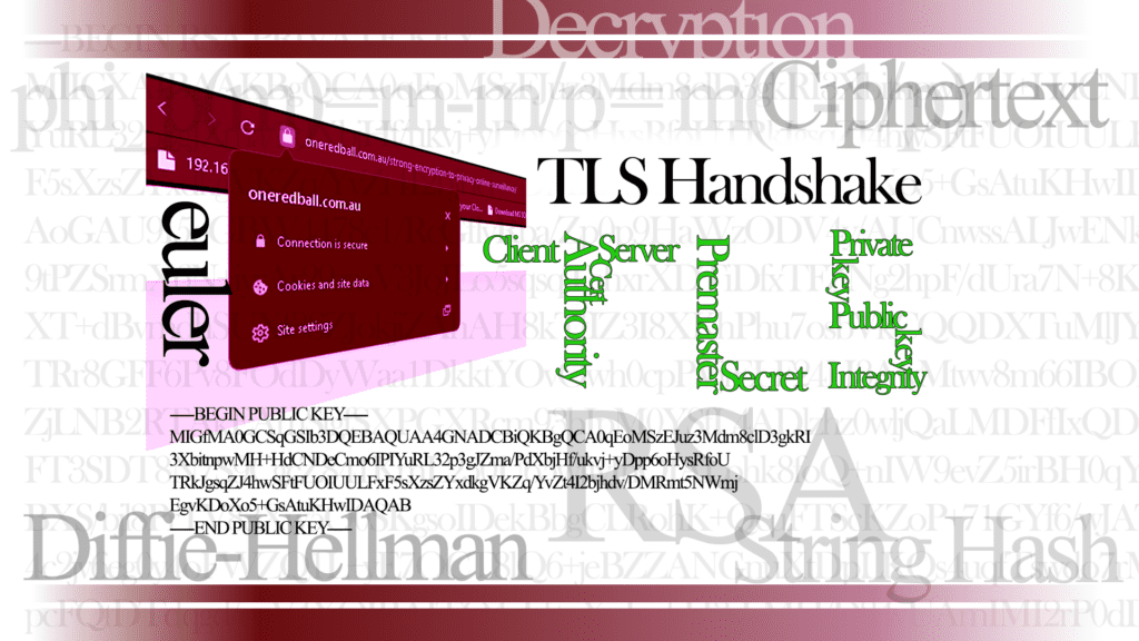 TLS handshake steps